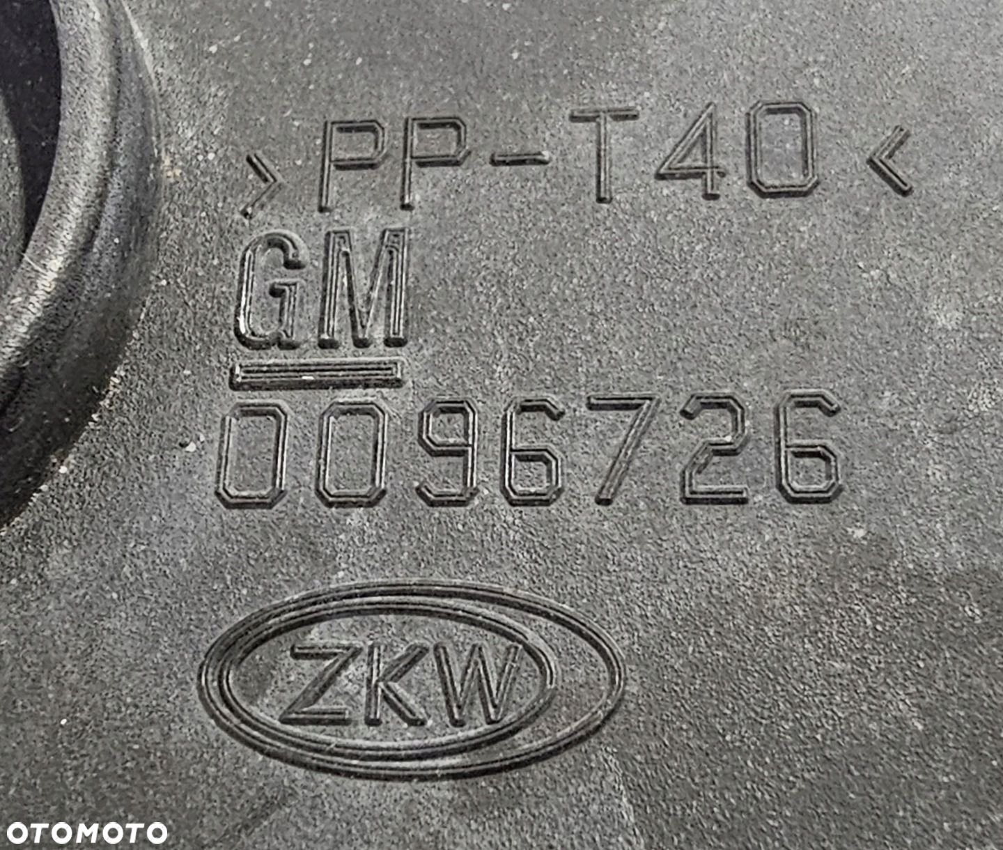 ORYGINALNY REFLEKTOR PRZECIWMGIELNY LEWY OPEL ASTRA H / ZAFIRA B - 24462133 - 6