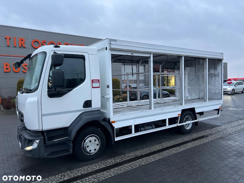 Renault D 10 210 EURO 6C KONTENER OTWIERANE BOKI ROLETY NAPOJÓWKA - 1