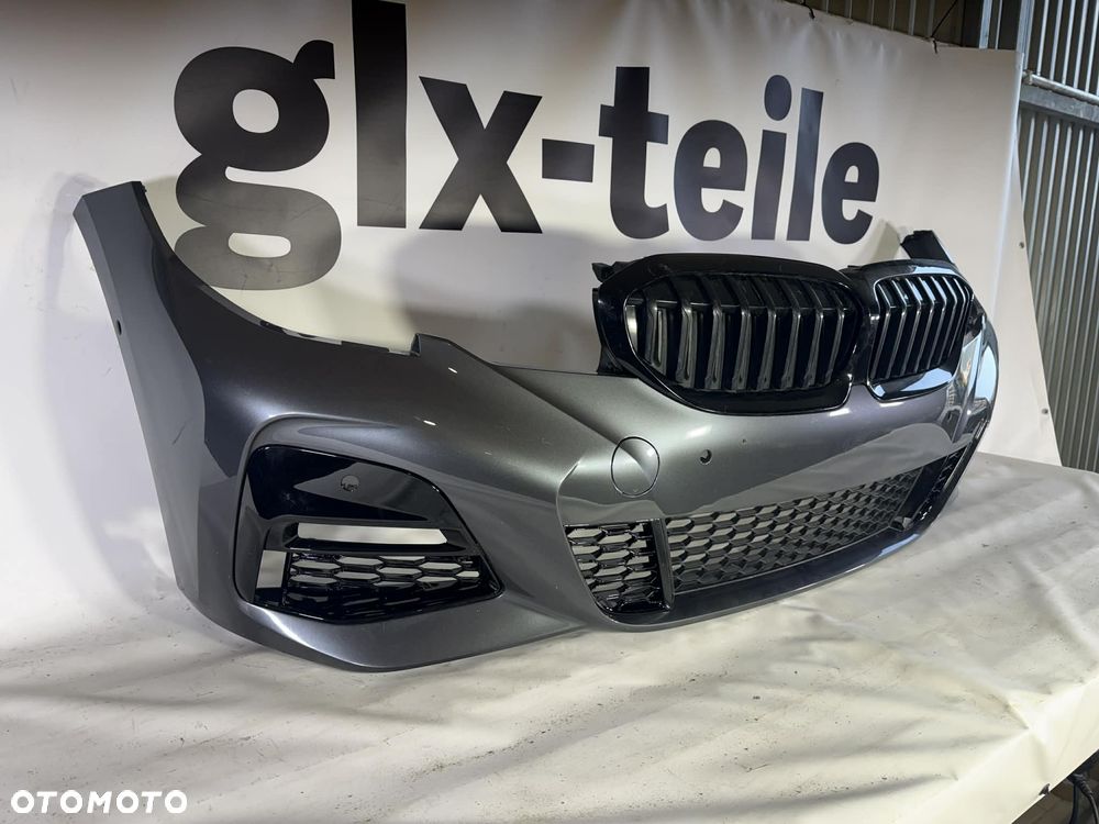 BMW 3 G20 G21 M Pakiet Zderzak Przód Przedni B39 PDC 8069346 18-22 - 6
