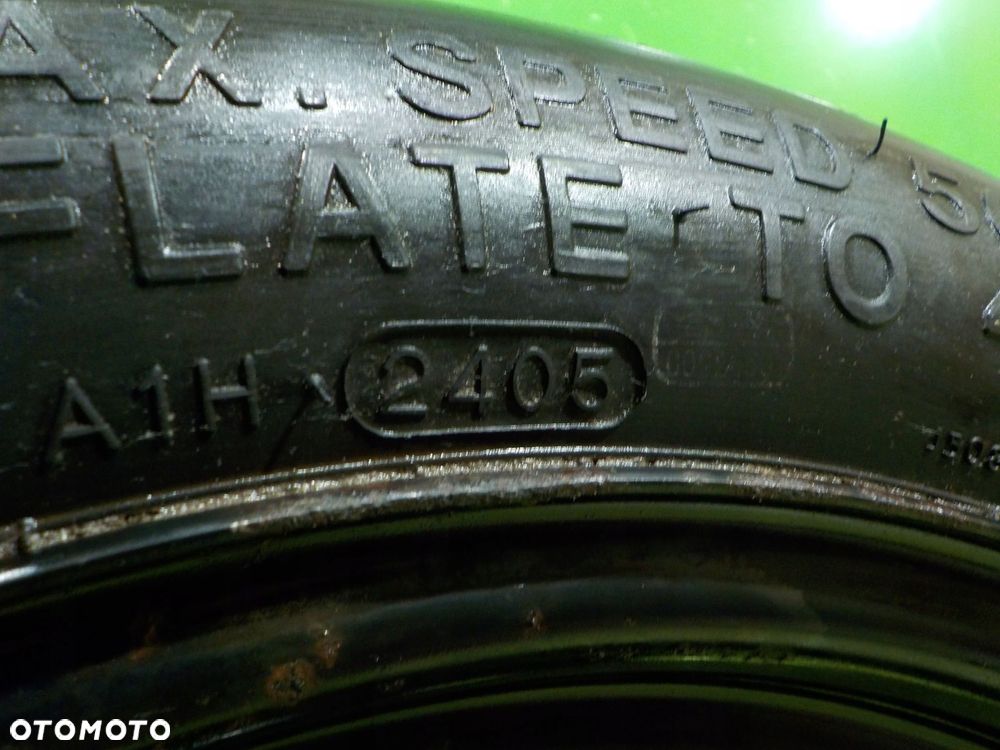 AUDI A3 8P GOLF V GOLF VI kolo dojazdowe 125/70/16 5X112 - 5