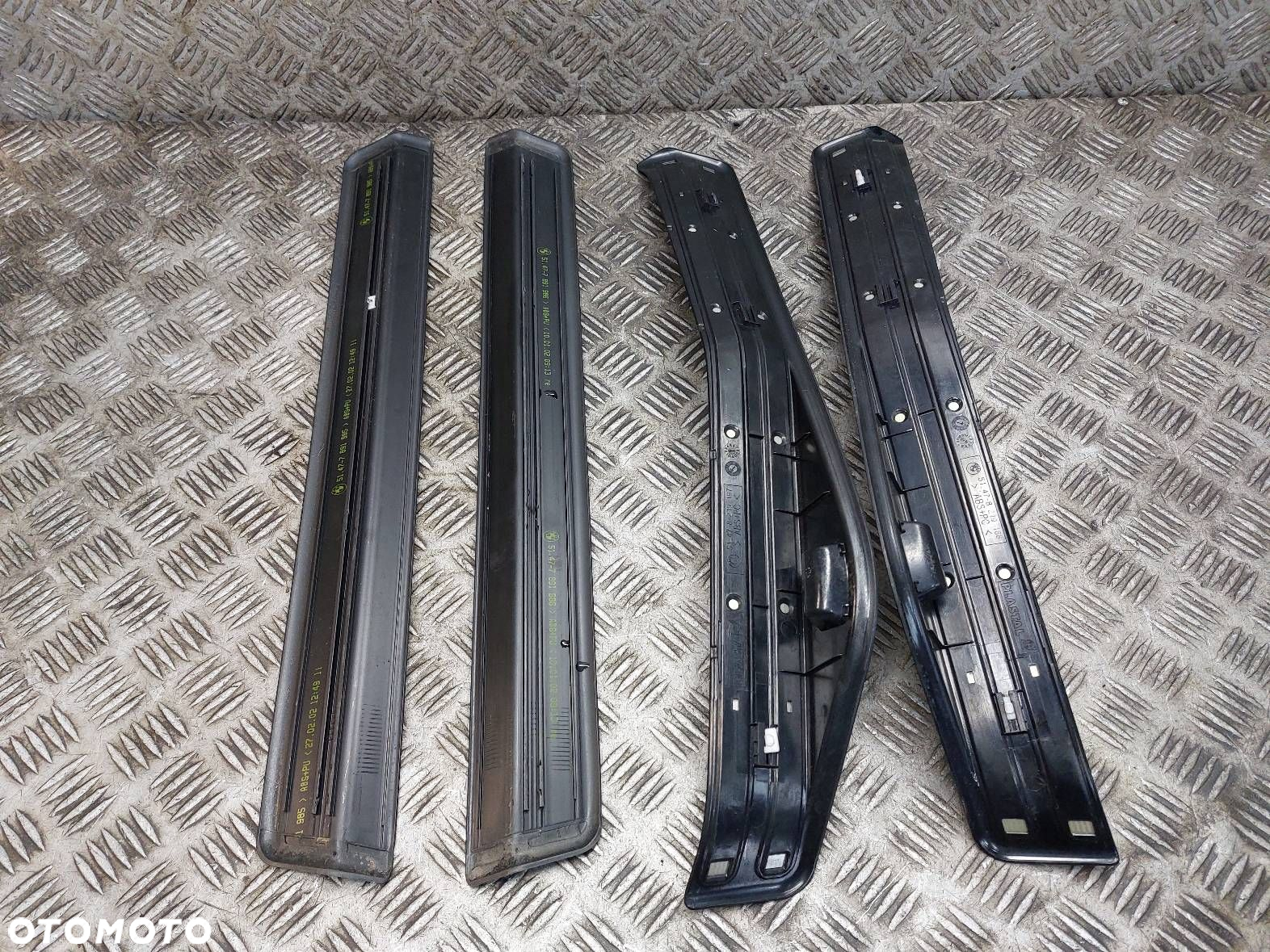 LISTWA PROGOWA KOMPLET BMW E46 KOMBI M PAKIET 7891985 8219187 - 4