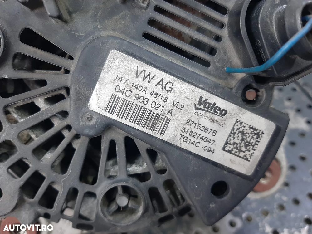 alternator 1.5tsi dad vw golf 7 golf 8 skoda octavia 3 audi a3 8v  04c903021a - 2