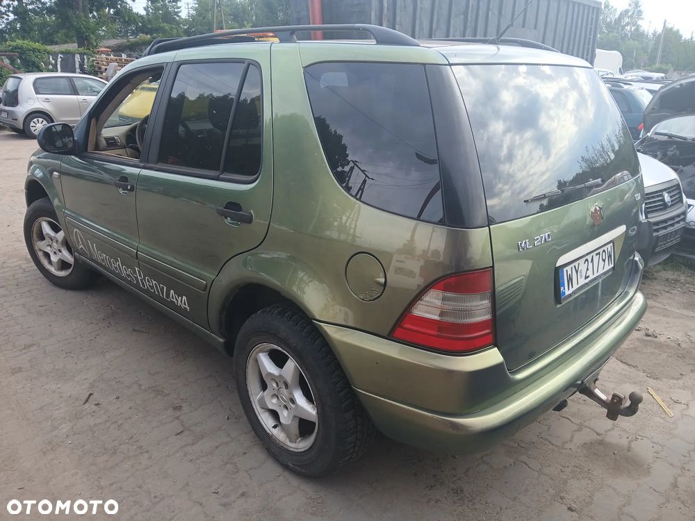 mercedes ml w163 366 kameleon maska zderzak lampa grill błotnik drzwi zbiornik paliwa szyba - 4