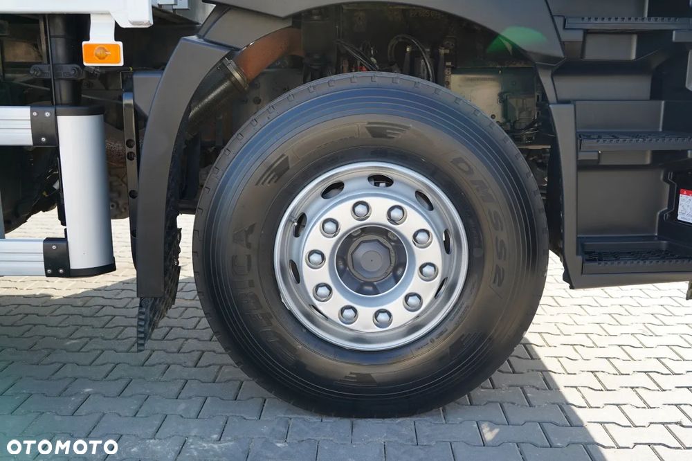 Renault C 430 / 6x4 / SKRZYNIOWY 7,2 M + HDS FASSI F215A / WYSÓW 10 M / STEROWANIE RADIOWE / WIDŁY / ROTATOR - 24