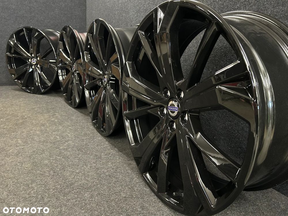 Alufelgi Volvo XC 60, XC 90 21 cali 5x108 4szt. Czrny Połysk, Ładne! - 2