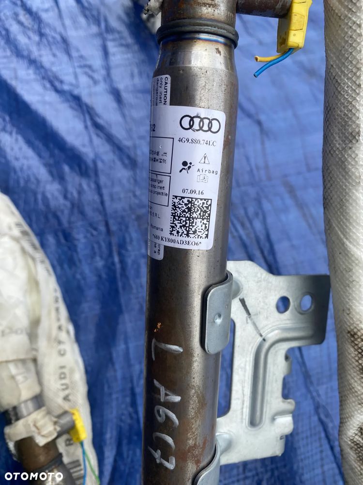 KURTYNA AIRBAG PRAWA LEWA AUDI A6 C7 KOMBI AVANT 4G9880742C  4G9880741C - 4