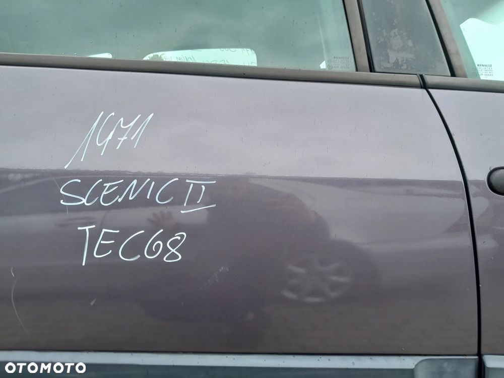 RENAULT SCENIC II DRZWI PRAWE TYLNE PRAWY TYŁ KOLOR: TEC68 - 3