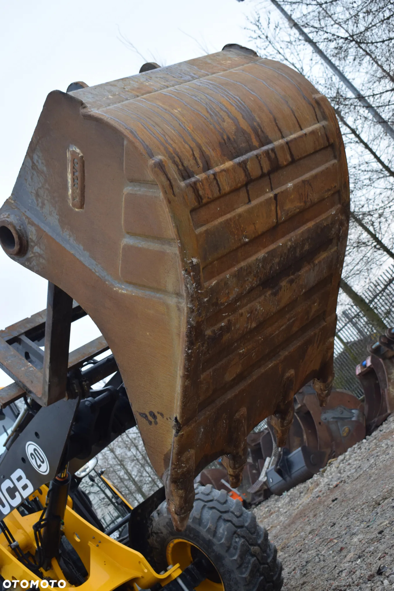 Oryginalna łyżka kopiąca Volvo z zębami na s60 * 100 CM * S60 * 0.75l * 2015r * - 22