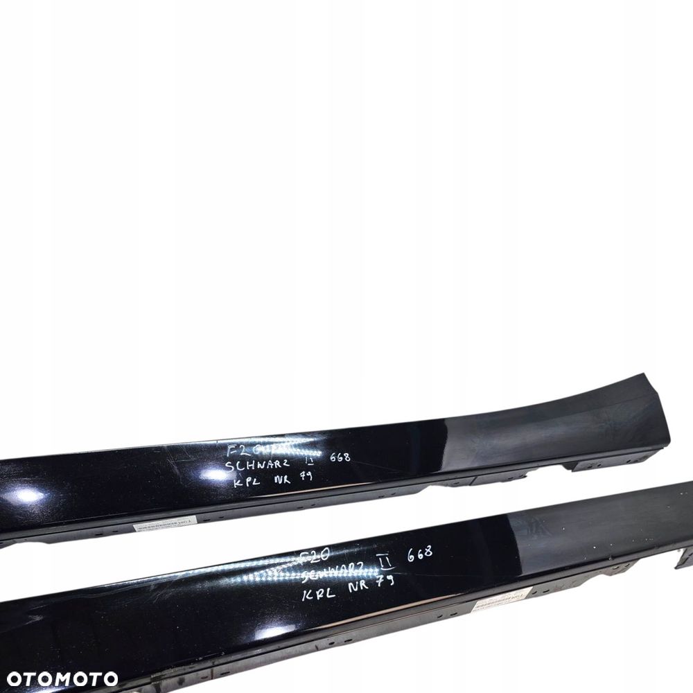 Bmw F20 Listwa Progowa Próg Progi Schwarz Ii 668 Lewa + Prawa Kpl Nr 79 - 3