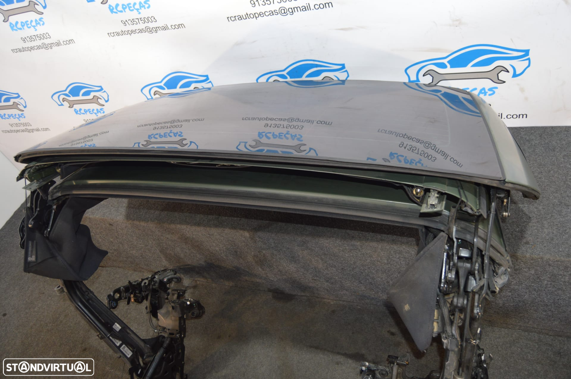 CAPOTA VIDRO ELETRICA HARD TOP BMW SERIE 3 E93 CABRIO 61357199885 7199885 7128780 SERIE 3 E93 CABRIO LCI TEJADILHO ELETRICO TETO PANORAMICO - 2