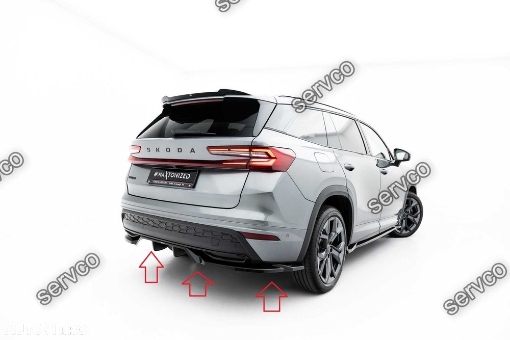 Prelungire bara spate Skoda Kodiaq Sportline 2024- v2 Maxton Design - 1