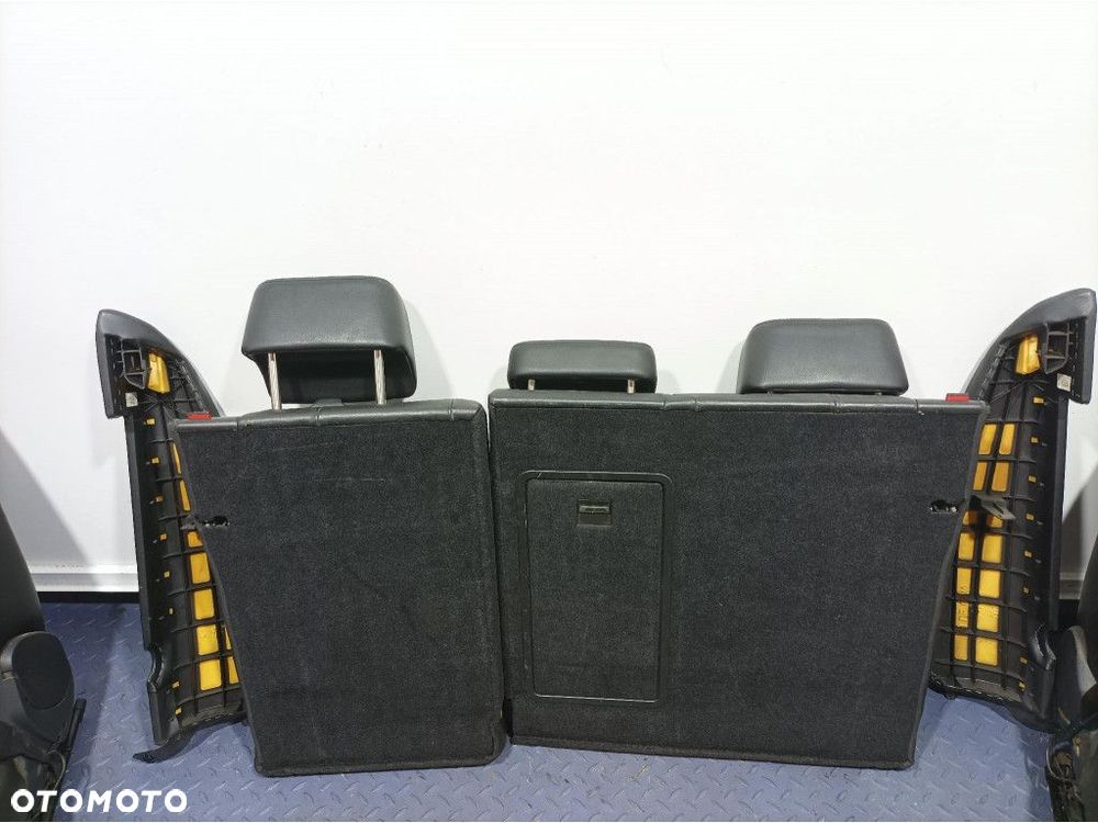 VW PASSAT B6 FOTELE SIEDZISKO OPARCIE KANAPA TYŁ SKÓRA KOMPLET EU - 10