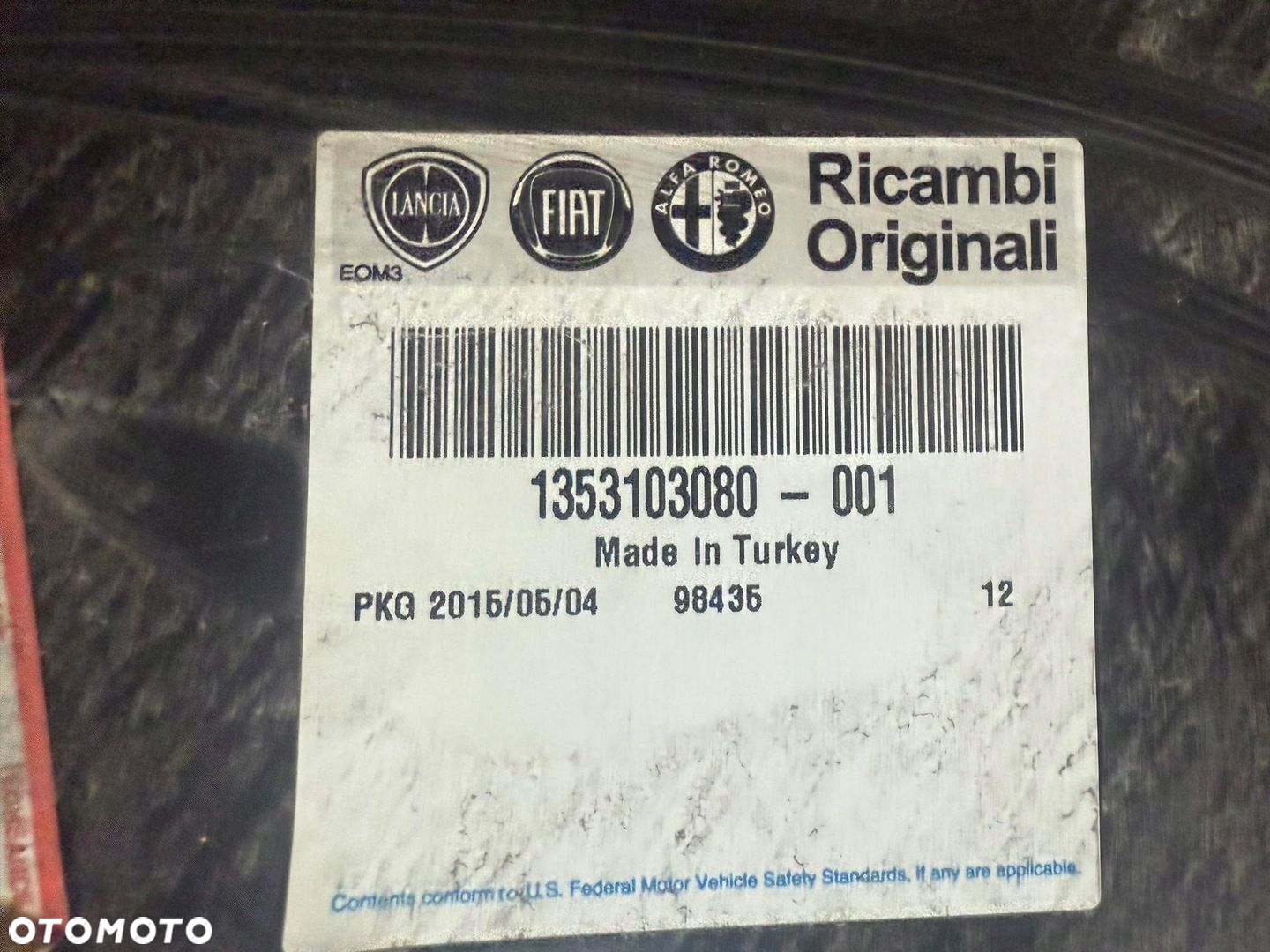 BLOTNIK TYL TYLNY PRAWY CITROEN NEMO FIAT FIORINO BIPPER 2007-2024 NOWKA OE - 4