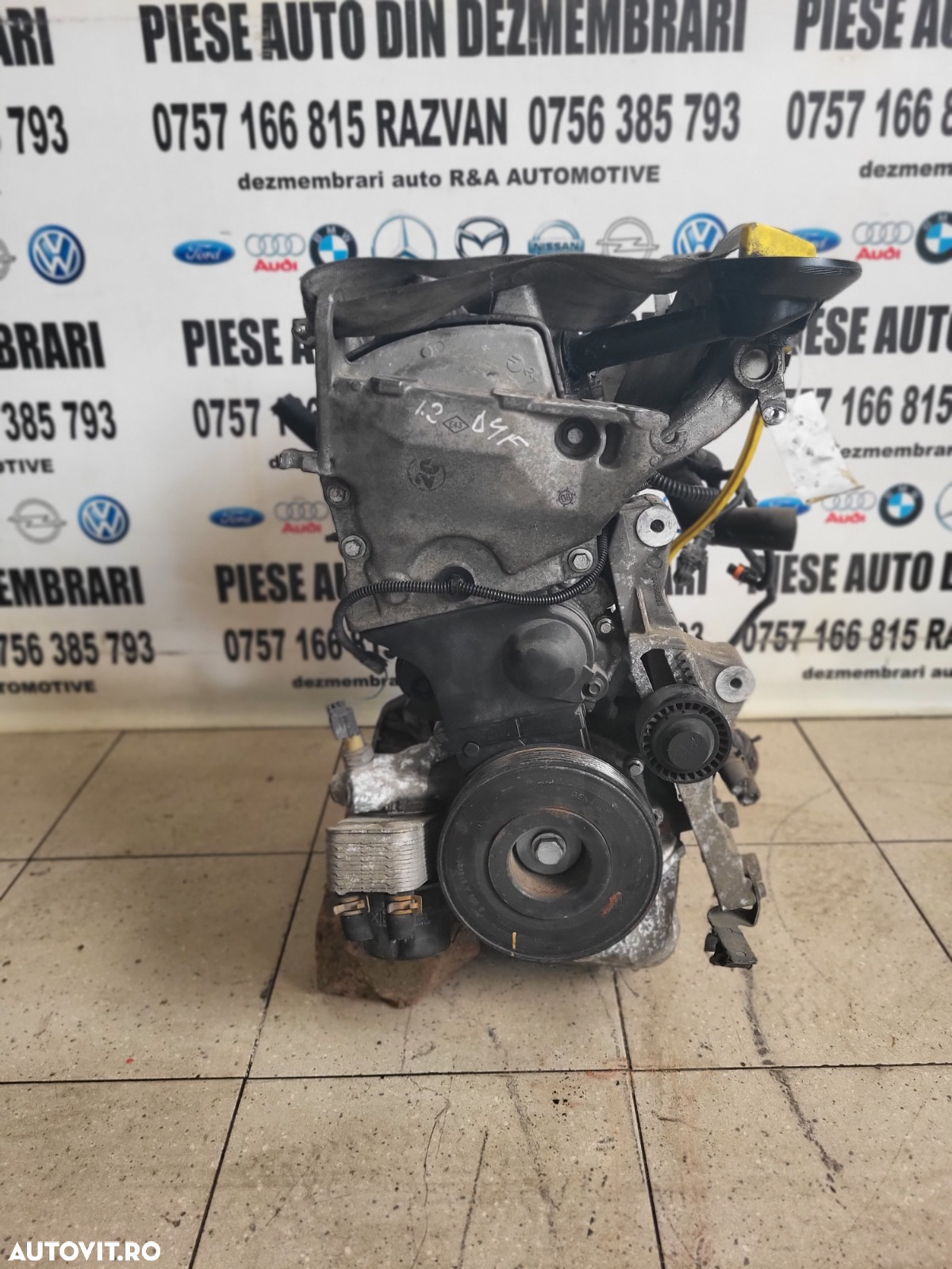 Motor 1.2 Benzina Renault Clio 3 Modus Twingo Dacia Cod Motor D4F784 Vandut De Firma Cu Garantie - 3