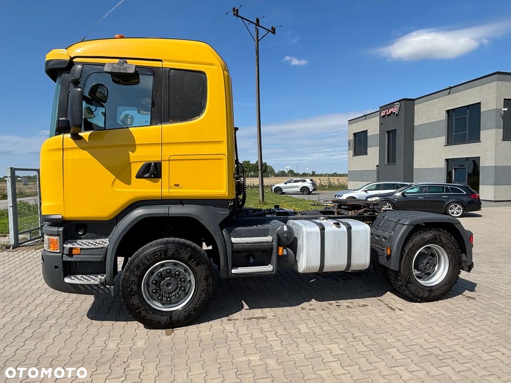 Scania Scania G490  4x4 stały napęd na wał, EURO 6, skrzynia redukcyjna , biegi terenowe , hydraulika do wywrotu, z Niemiec (G410 , G450) - 8