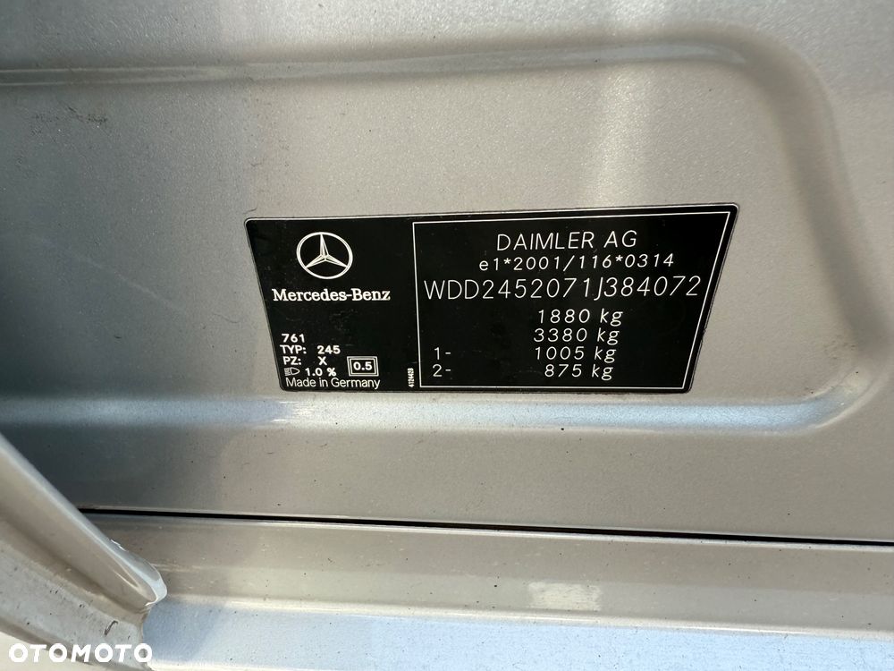 Mercedes-Benz Klasa B 180 CDI Special Edition - 33