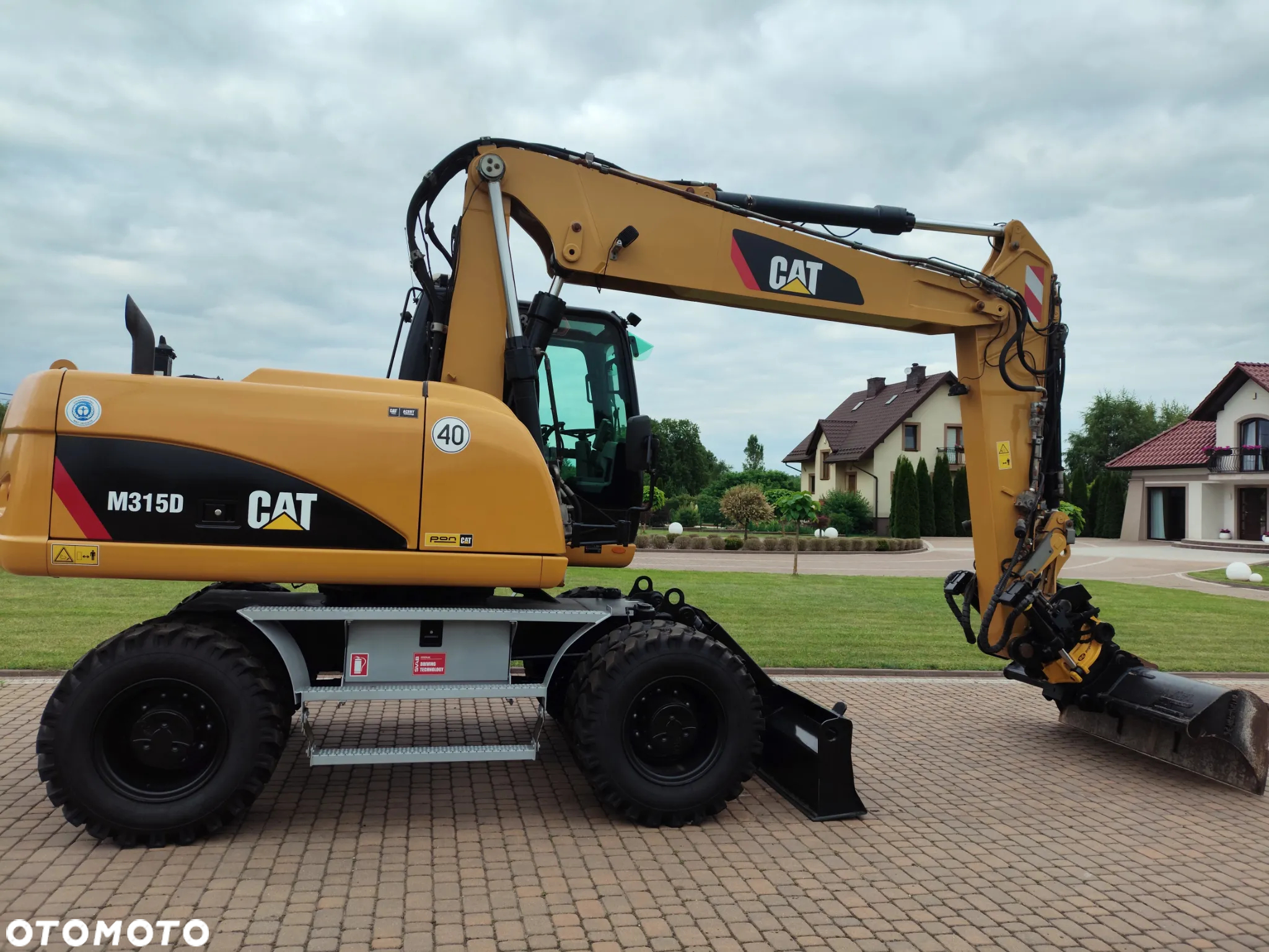 Caterpillar M 315D / ROTOTILT / SPROWADZONA / KOPARKA KOŁOWA - 6