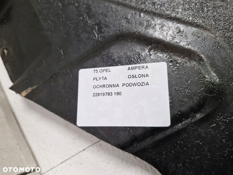 opel ampera płyta ochronna podwozia osłona dolna 22819783 - 9