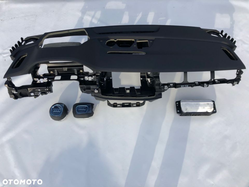 AUDI Q7 4M DESKA Head Up KONSOLA KOKPIT PULPIT PÓŁKA PARAPET PODUSZKI KURTYNY AIRBAG PASY oryginał - 3