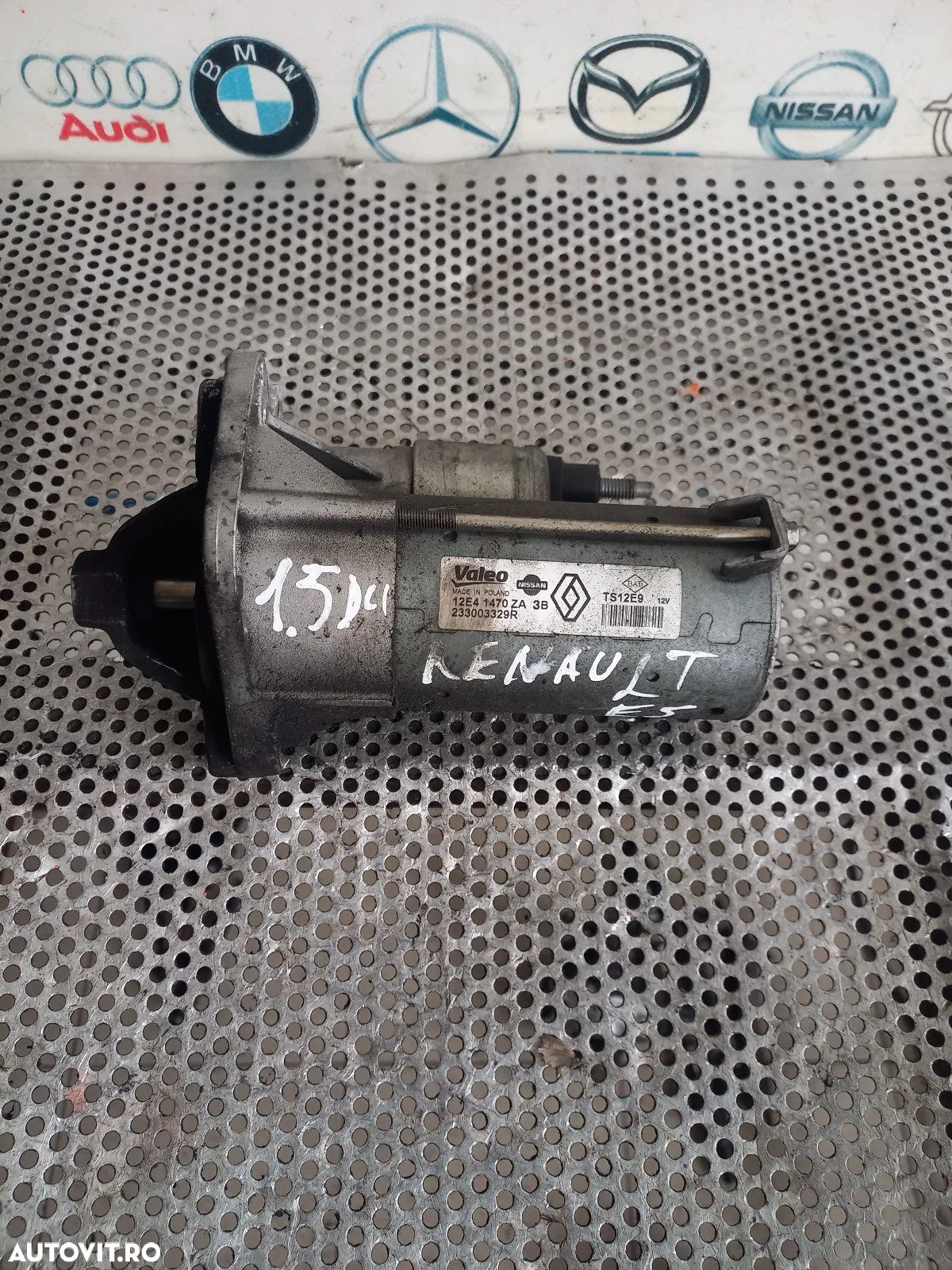 Electromotor Dacia Renault Nissan 1.5 Dci Euro 5 Motor K9K Duster Dokker Stepway Logan Megane 3 Qas - 3