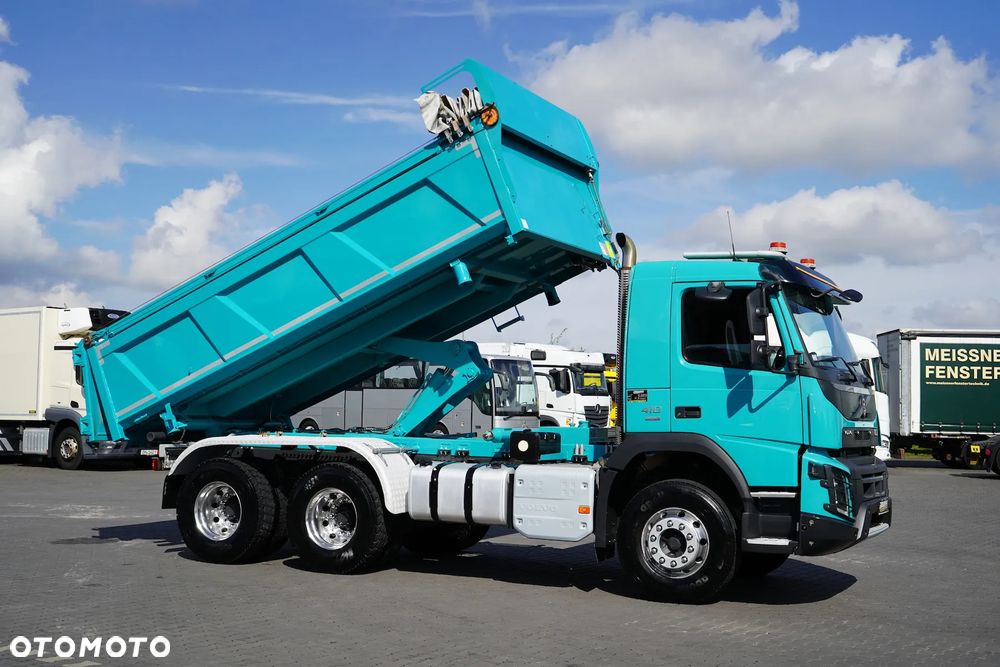 Volvo / FMX / 410 / E 6 / WYWROTKA / 6 X 4 / HYDROBURTA / OŚ PODNOSZONA - 4
