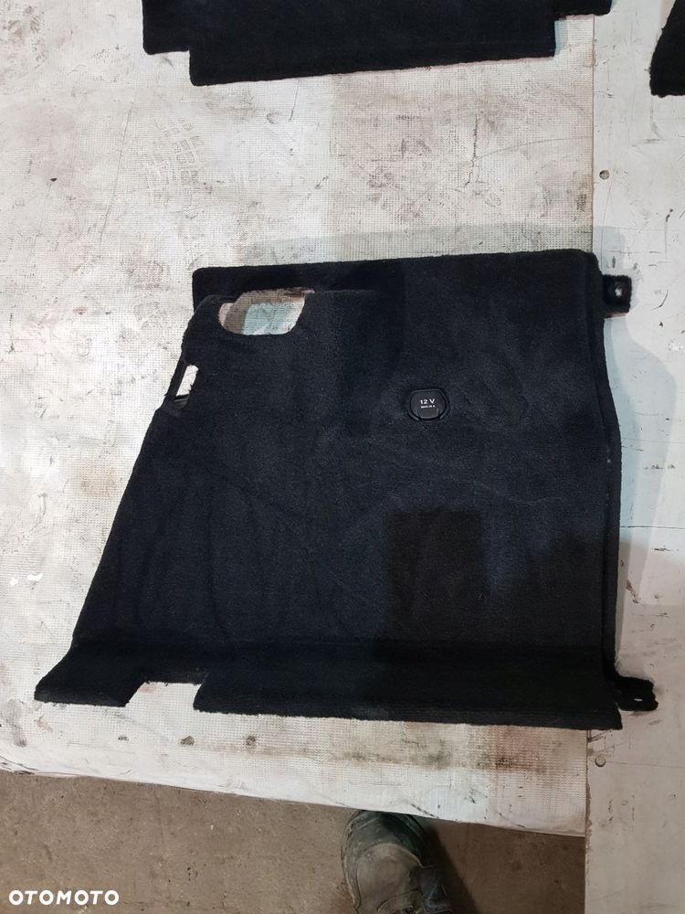 boczek tapicerka bagażnika a2126903641 mercedes e-klasa w212 lci kombi 4szt - 5