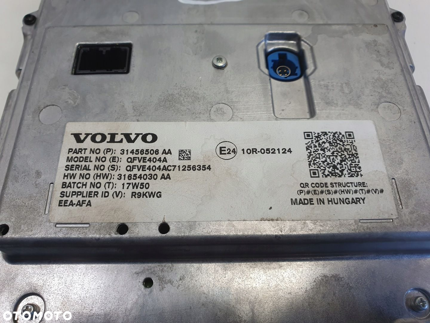 Volvo S90 V90 II WYŚWIETLACZ NAWIGACJI Ekran multimediów 31456506AA - 7