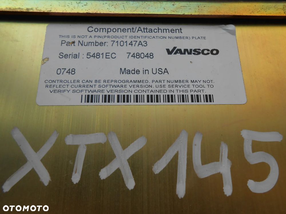 Moduł sterownik Hitch 710147A3 McCormick XTX145 - 2