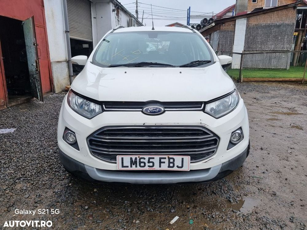 Bara fata Ford EcoSport II 2013 - 2017 White 4 (1433) Diesel model fara spalatoare far - 4