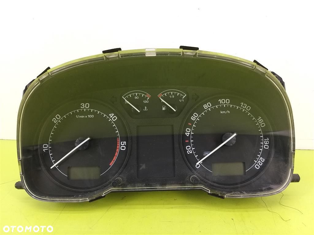 Licznik ZEGARY Skoda Octavia I 00-11 LIFT 1.9 TDI 1U0920811F 310 TYŚ KM - 1