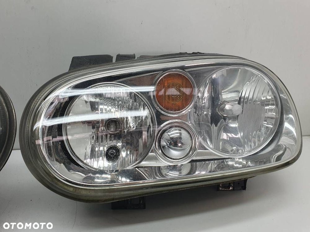 LAMPA PRZÓD LEWA PRAWA KOMPLET VW GOLF IV 1J1941015B 1J1941016B ORYGINAŁ - 2
