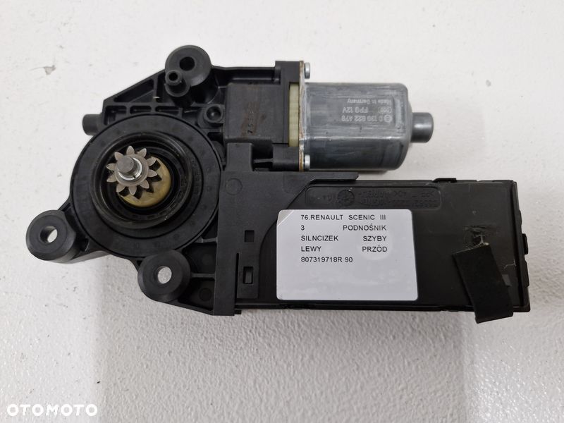 RENAULT SCENIC III 3 SILNICZEK PODNOŚNIKA SZYB LEWY PRZÓD 807319718R EU - 4