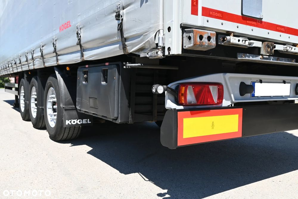 Kögel SN-24/ STANDARD / SAF / PODNOSZONY DACH / PODNOSZONA OŚ!!! - 11