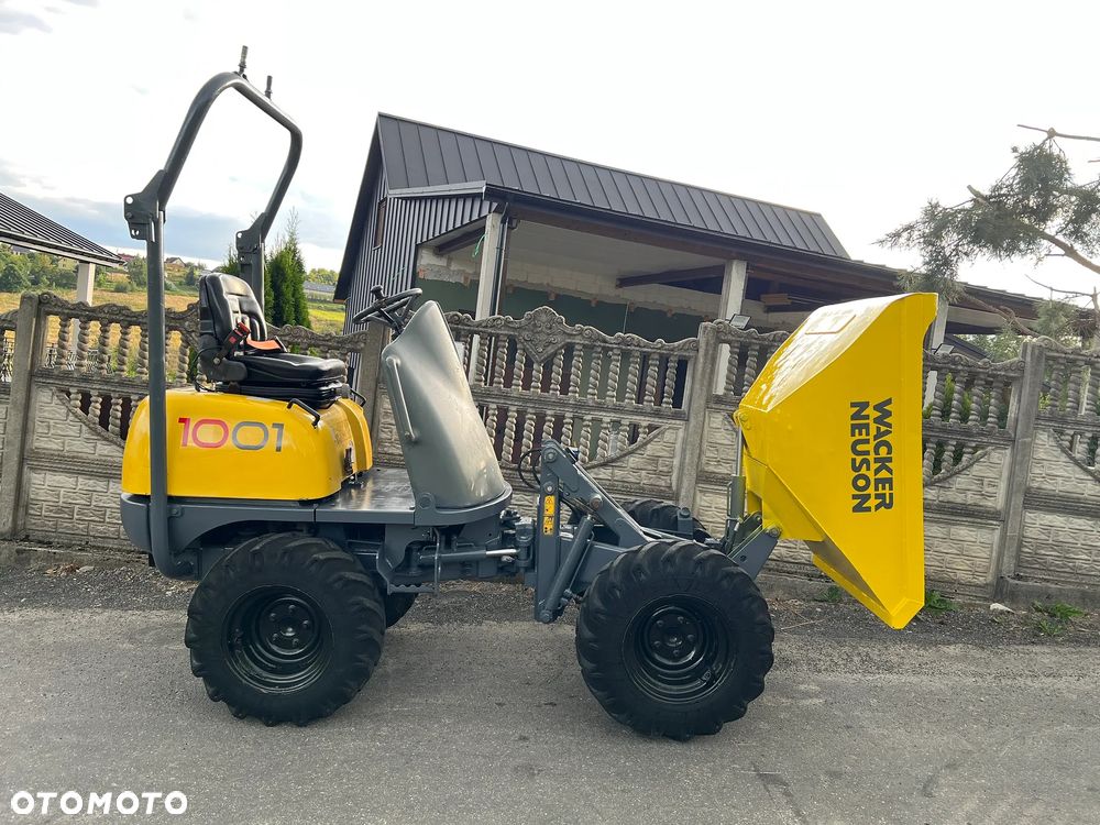 Wacker Neuson 1001 * Wozidło Budowlane Wacker Neuson 1 Tona * Wysoki Wysyp * Stan Bardzo Dobry * - 10