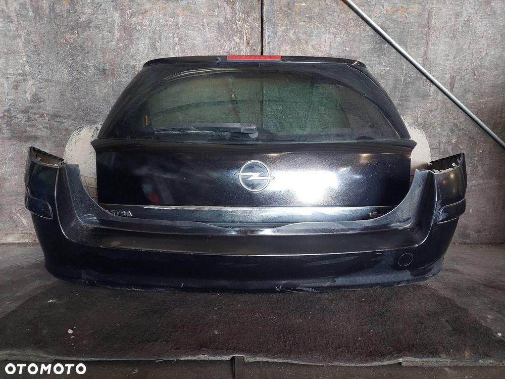 KOMPLETNY TYŁ KLAPA BAGAŻNIKA ZDERZAK TYŁ LAMPY ASTRA H LIFT KOMBI Z20R - 4