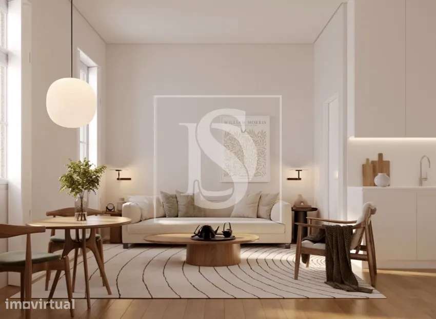 Apartamento T0 Novo c/ Terraço, junto ao mar em Leça da Palmeira - Grande imagem: 3/9