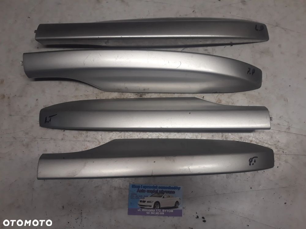 ZAŚLEPKA OSŁONA RELINGÓW RENAULT MEGANE III  PRAWY I LEWY TYŁ PRAWY I LEWY PRZÓD  (CENA ZA SZTUKĘ) - 1