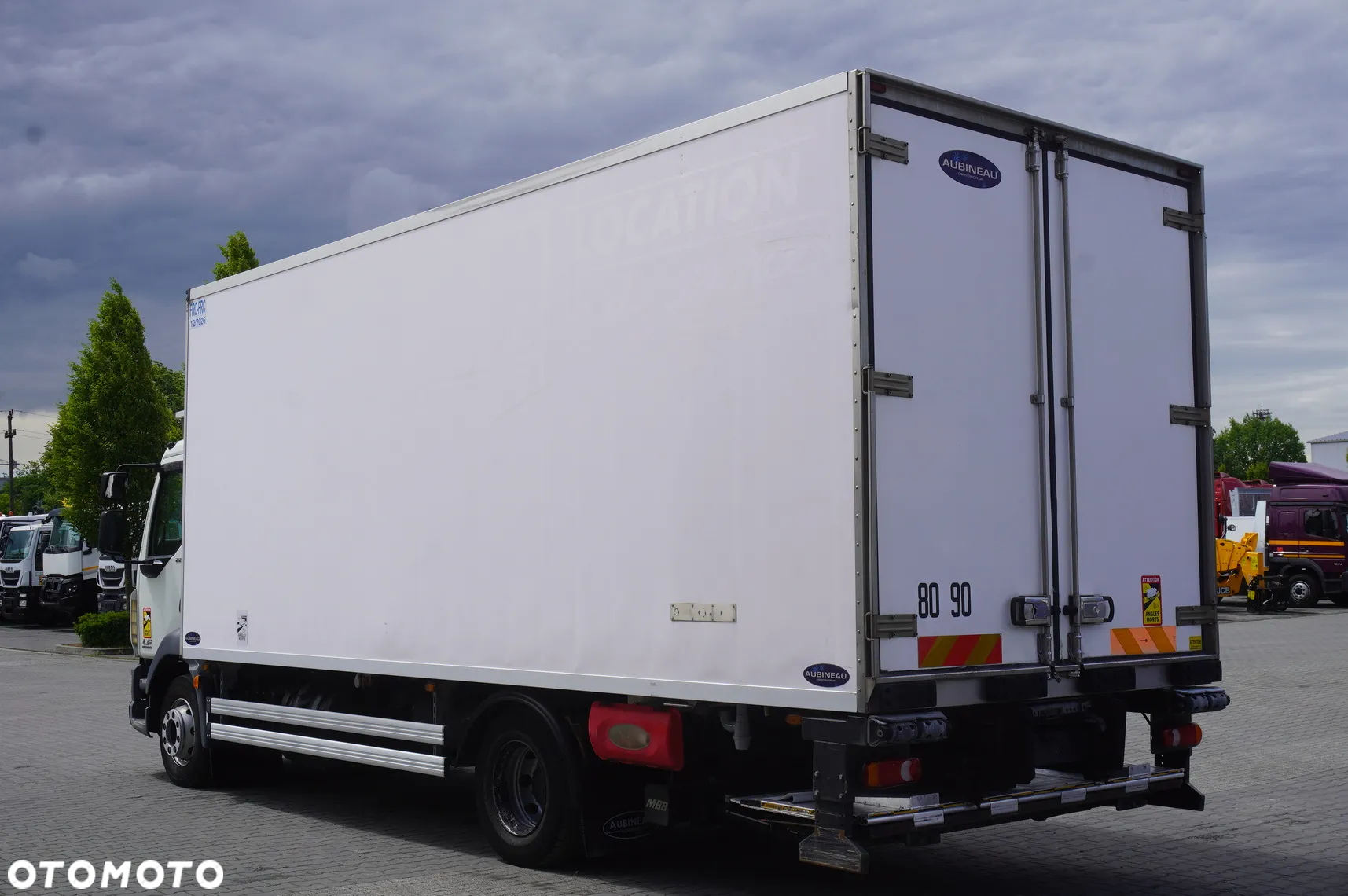DAF LF 220 / Chłodnia 16 EPAL Multitemp / Carrier supra 1150 MT / winda Palfinger 1500 kg - 6