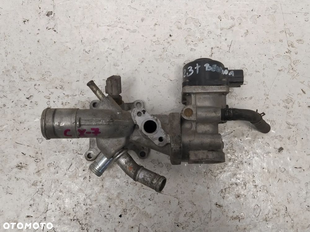 MAZDA CX-7 2.3 T OBUDOWA TERMOSTATU ZAWÓR EGR - 2