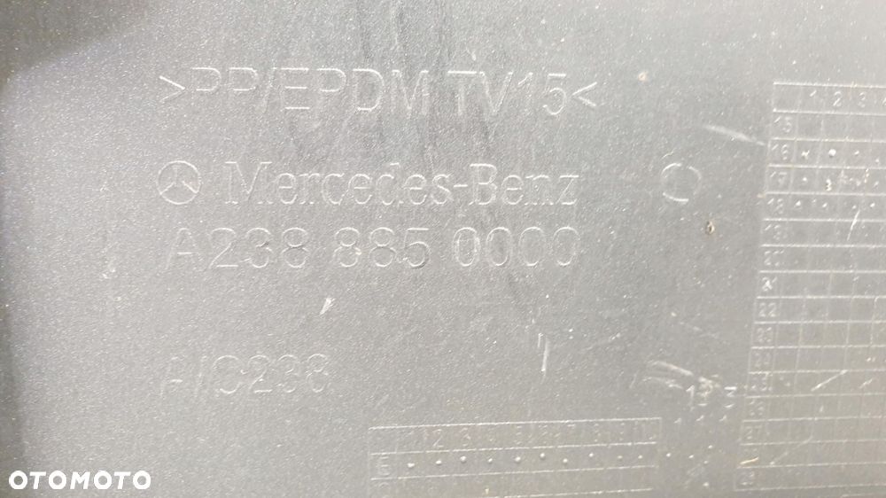 Mercedes E-klasa W238 C238 Coupe Cabrio Zderzak tył tylny - 6