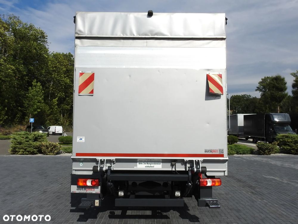 Mercedes-Benz ATEGO 1221 PLANDEKA WINDA 16 PALET WEBASTO KLIMATYZACJA PNEUMATYKA BLIŹNIACZE KOŁA 230KM [ 859917 ] - 12