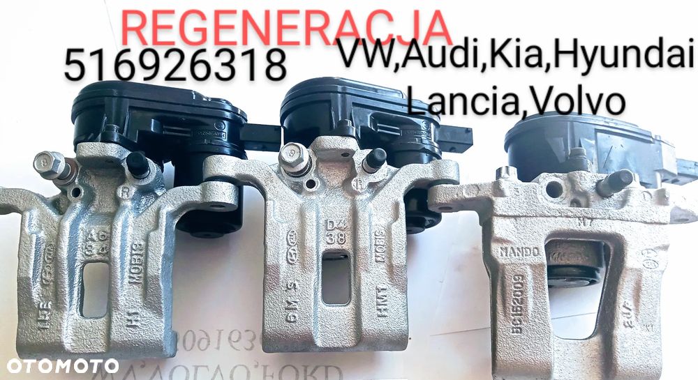 ZACISK HAMULCOWY VW PASSAT B5 B6 B7 B8 CC TIGUAN SHARAN ARTEON ALHAMBRA GOLF VII AUDI A6C6 C5 C7 A4 B8 A8 D3 D4,TT,Q3,Q5,A3,MAZDA CX5 CX7  BMW 5 F10 F11 F40  VOLVO S60 V60 XC60 XC70 V70 HYUNDAI i40,i30,KONA TUCSON KIA SPORTAGE CEED, PROCEED OPTIMA LANCIA THESIS FORD MONDEO MK4,MK5,GALAXY S-MAX RENAULT SCENIC III MEGANE III ESPACE V TALISMAN SKODA Octavia III Superb III QUAD CF MOTO LIGIER X Too NOVA MICROCAR MC1 MC2 Cargo,IVECO Seat Leon III - 16