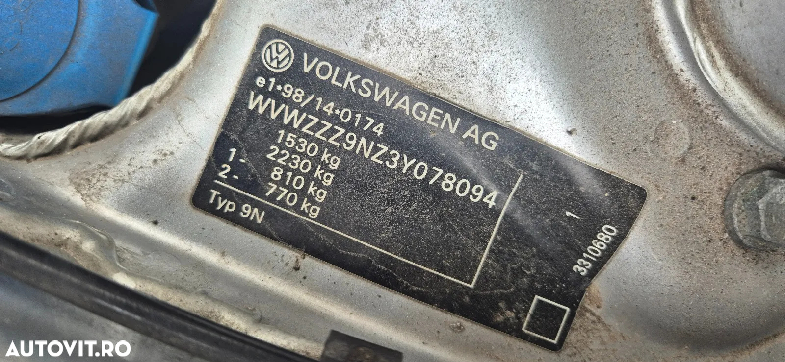 Cutie viteze manuala Vw Polo 9N Skoda Fabia 1 1.2 benzina - 4