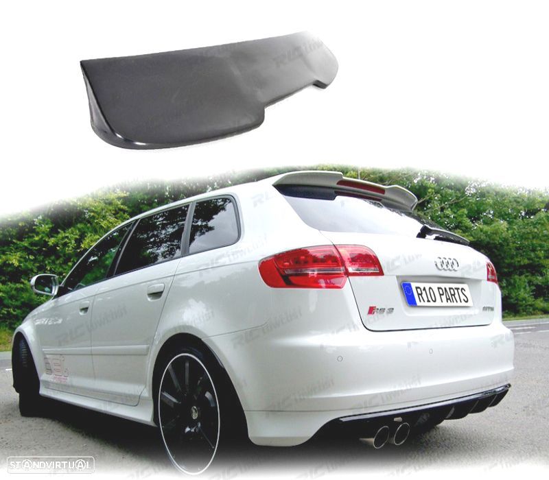 AILERON AUDI A3 8PA SPORTBACK 03-12 LOOK RS3 - 1