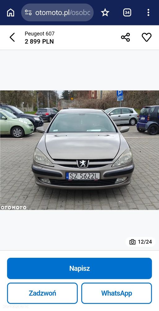 Peugeot 607 2.2 HDI Pack - 16