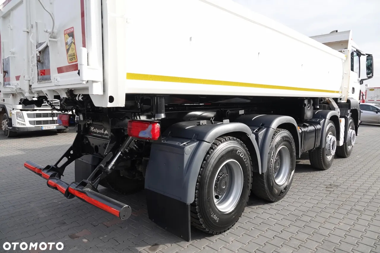 MAN TGS 35.400 / 8x4 / WYWROTKA / HYDROBURTA / BORDMATIK / EURO 5 EEV - 19