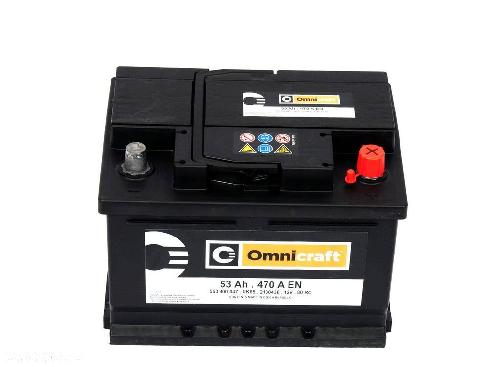 Akumulator Omnicraft 53Ah 470A 2130436 - 1