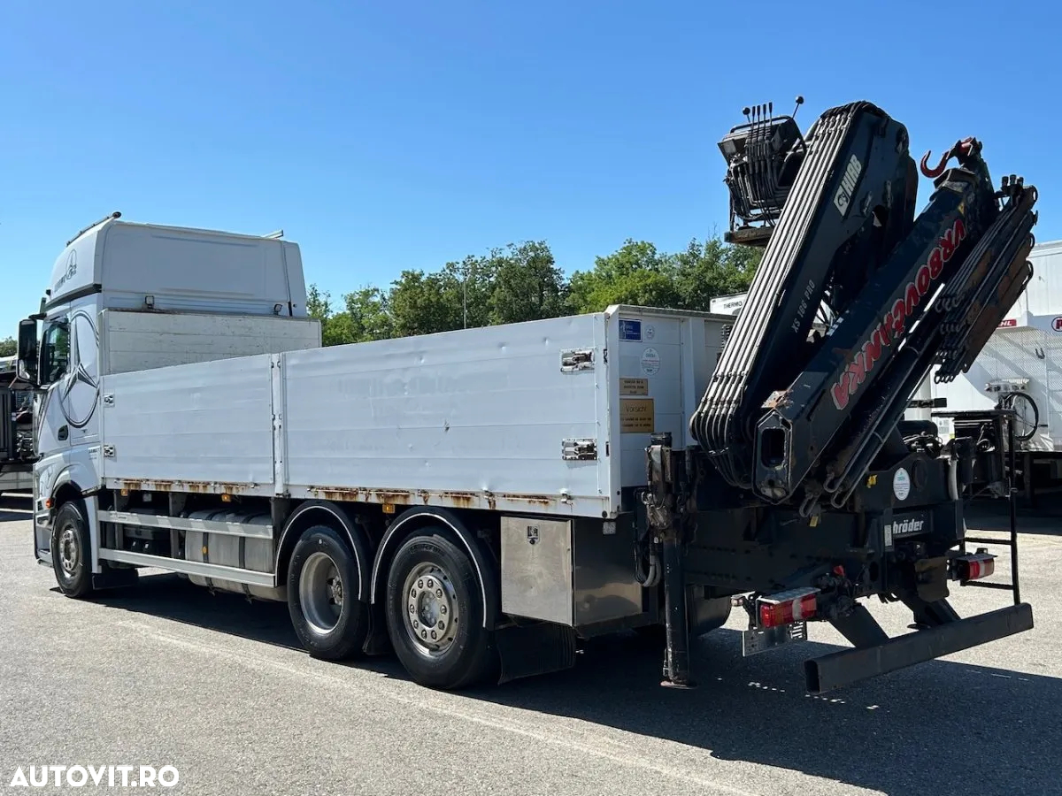 Mercedes-Benz Actros 2545,Retarder, Euro 5,  Hiab XS166 Pro, Factura externa - 7