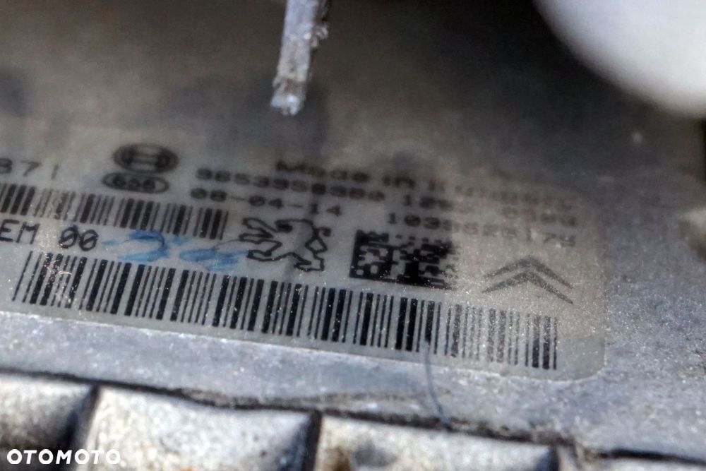 ZESTAW STARTOWY ODPALENIA 308 I T7 1.6 HDI 9664618080 PEUGEOT 2007-2011 - 4