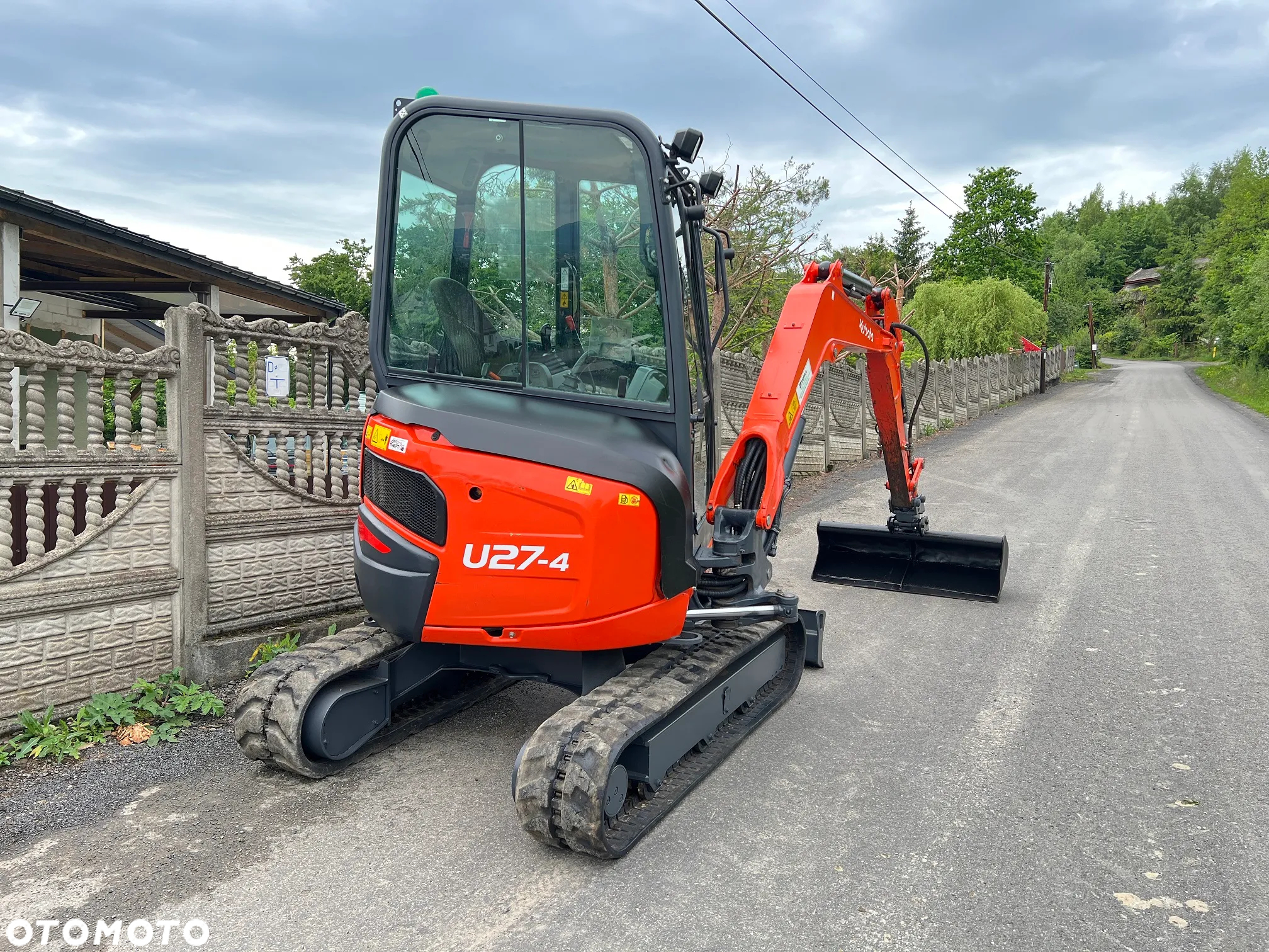 Kubota U27-4 * MiniKoparka Kubota U27 * Zerowy Obrys * 3 Tony * Stan Bardzo Dobry * - 10